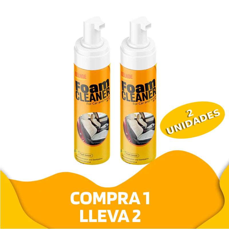 Espuma limpiadora multiusos en spray (2 UNIDADES)