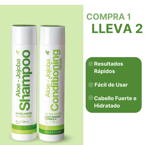 SHAMPOO DE CRECIMIENTO RÁPIDO - COMPRA EL SHAMPOO Y LLÉVATE EL ACONDICIONADOR