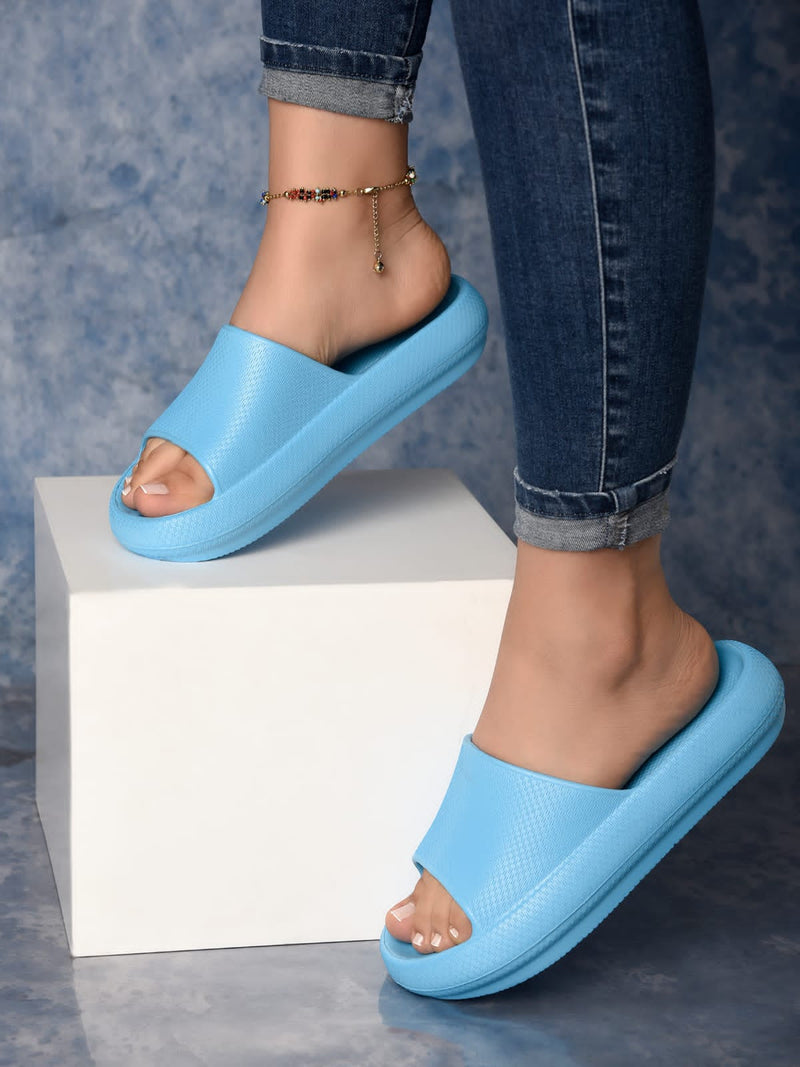 Pantuflas Azul Unisexo